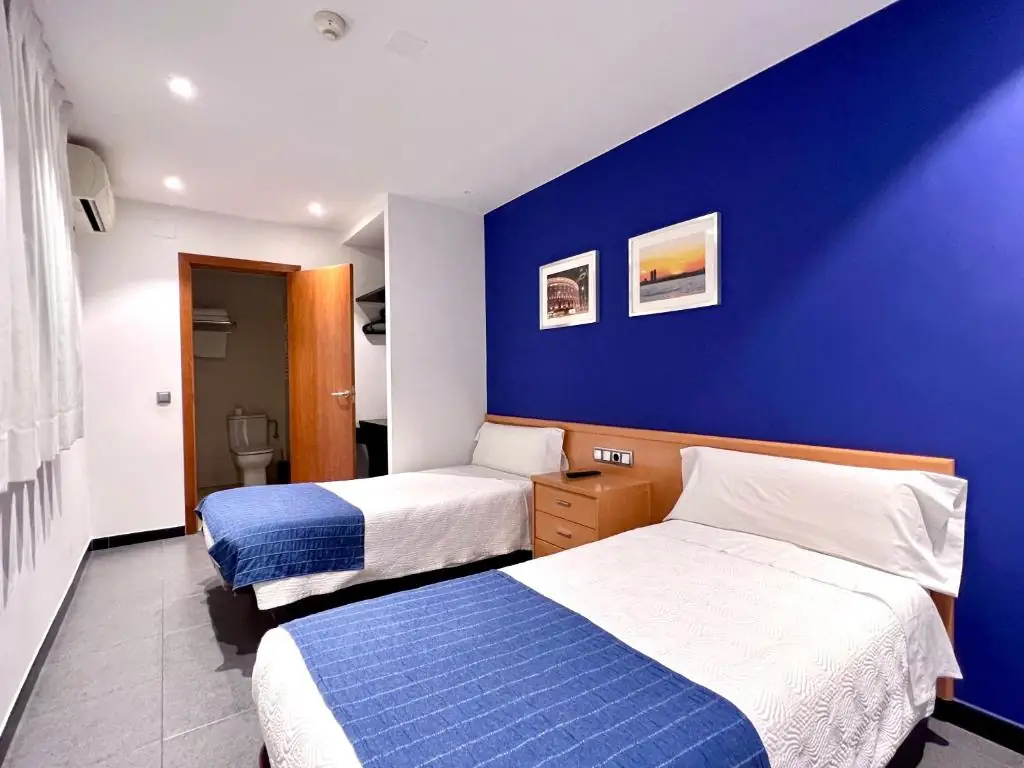 Habitación Twin - Hostal Apolo Barcelona